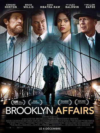 Splitscreen-review Affiche de Brooklyn affairs de edward Norton