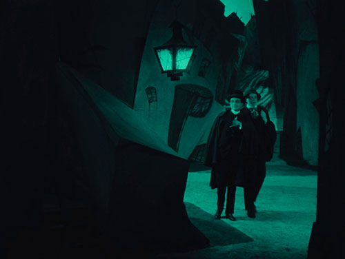 Splitscreen-review Image du Blu-ray de Le cabinet du Docteur Caligari de Robert Wiene édité par Potemkine Films