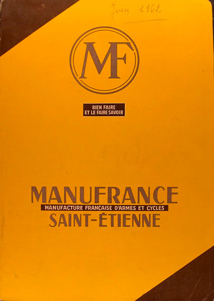 Splitscreen-review Couverture du catalogue de Manufrance année 1962