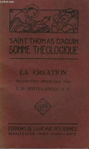 Splitscreen-review Couverture de La somme théologique de Saint Thomas d'Aquin