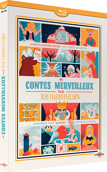 Splitscreen-review Image du Blu-ray Les contes merveilleux par Ray Harryhausen édité par Carlotta Films