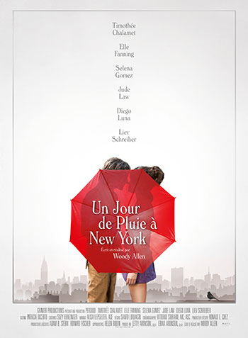 Splitscreen-review Affiche de Un jour de pluie à New York de Woody Allen