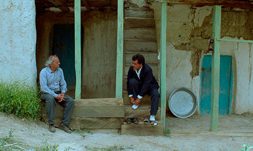 Splitscreen-review Image de l'édition Blu-ray de la trilogie de Koker de Abbas Kiarostami édité par Potemkine Films