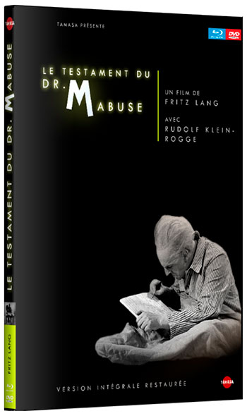 Splitscreen-review Image du Blu-ray de Le testament du Dr Mabuse de Fritz Lang édité par Tamasa