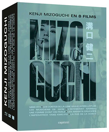 Splitscreen-review Image du coffret Mizoguchi édité par Capricci