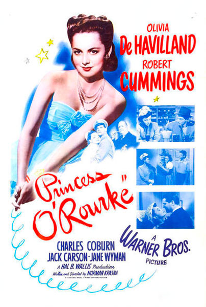 Splitscreen-review Affiche de Princess O'Rourke de Norman Krasna
