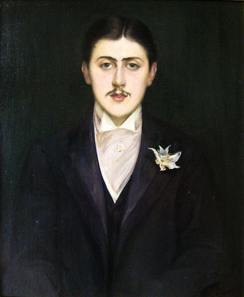 Splitscreen-review Jacques-Emile Blanche (1861-1942)- Portrait de Marcel Proust 1892.