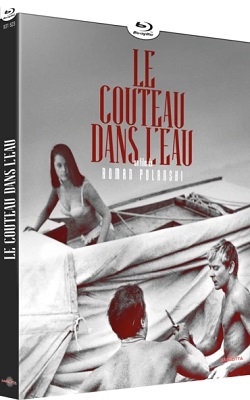 Splitscreen-review Jaquette de Le couteau dans l'eau de Roman Polanski