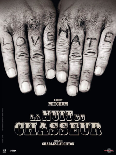 Splitscreen-review Affiche de La nuit du Chasseur de Charles Laughton