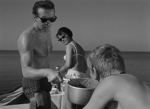 Splitscreen-review Image de Le couteau dans l'eau de Roman Polanski