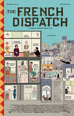 Splitscreen-review Image de The French Dispatch de Wes Anderson