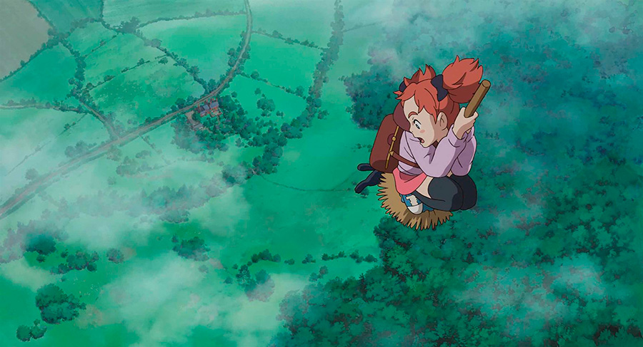 Splitscreen-review Image de Mary et la fleur de la sorcière de Hiromasa Yonebayashi