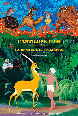 Splitscreen-review Image de L'antilope d'or de Lev Atamanov et de La renarde et le lièvre de Iouri Norstein