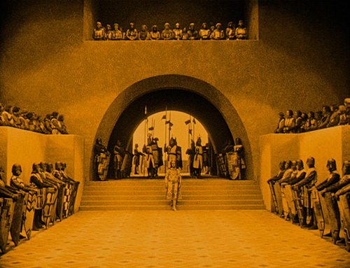 Splitscreen-review Image du film de Fritz Lang intitulé Les Nibelungen