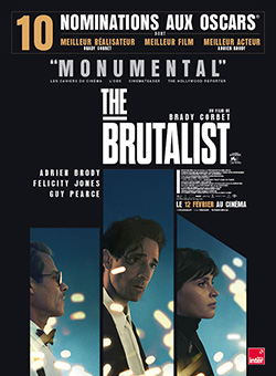 Splitscreen-review Image de The Brutalist de Brady Corbet