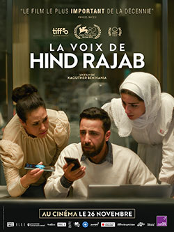 Splitscreen-review Image de La vois de Hind Rajab de Kaouther ben Haniah