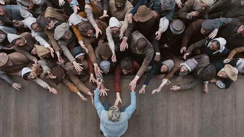 Splitscreen-review Image de Hamnet de Chloé Zhao