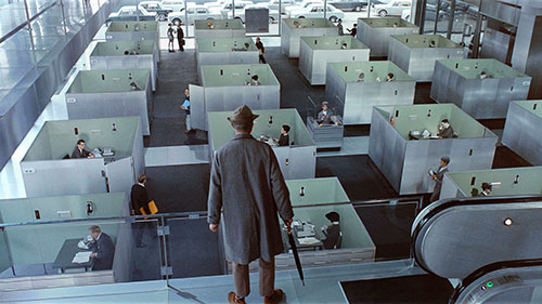 Splitscreen-review Image de Playtime de Jacques Tati
