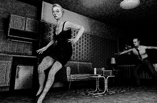 Splitscreen-review Image de Sunset Motel