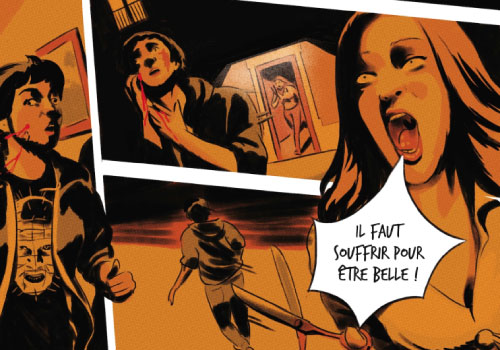 Splitscreen-review Image de Infâmes de Vincent Tassy, Morgane Caussarieu et illustré par Wagner Willian