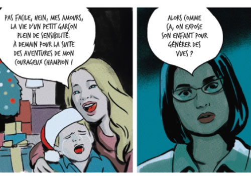 Splitscreen-review Image de Infâmes de Vincent Tassy, Morgane Caussarieu et illustré par Wagner Willian